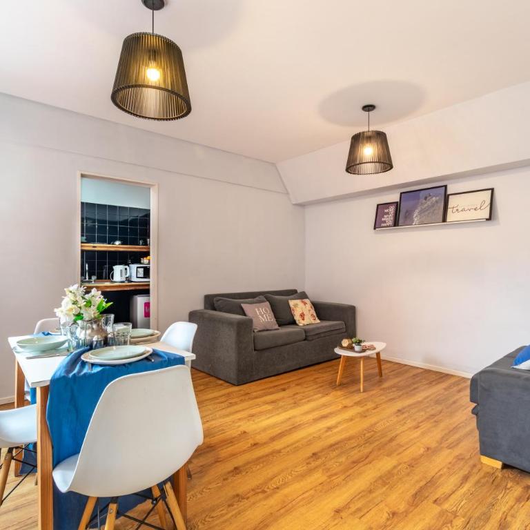 cerca de la estación retiro con cochera, pileta y sauna - Apartamento de 1 dormitorio - 6