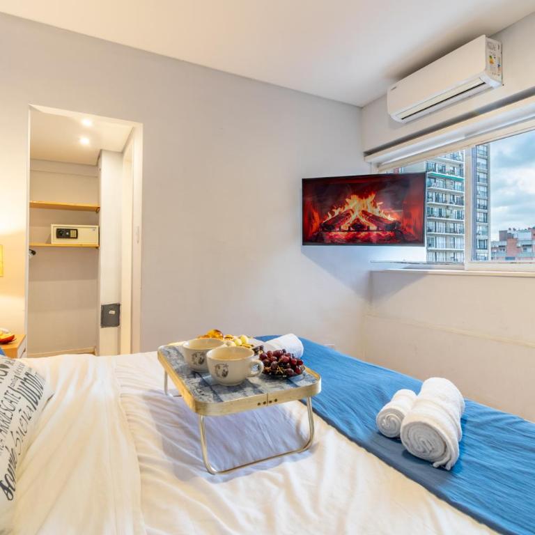 cerca de la estación retiro con cochera, pileta y sauna - Apartamento de 1 dormitorio - 28
