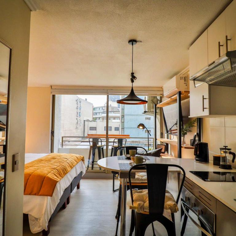 HOM I Estudio en Alameda Metro UniversidadCatolica - Apartment - 52