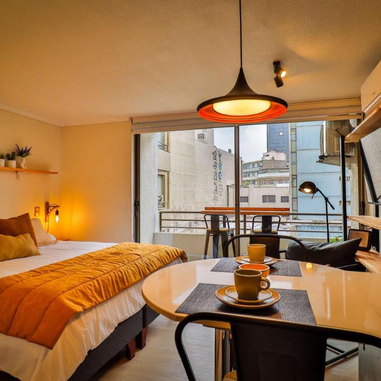 HOM I Estudio en Alameda Metro UniversidadCatolica - Apartment - 7