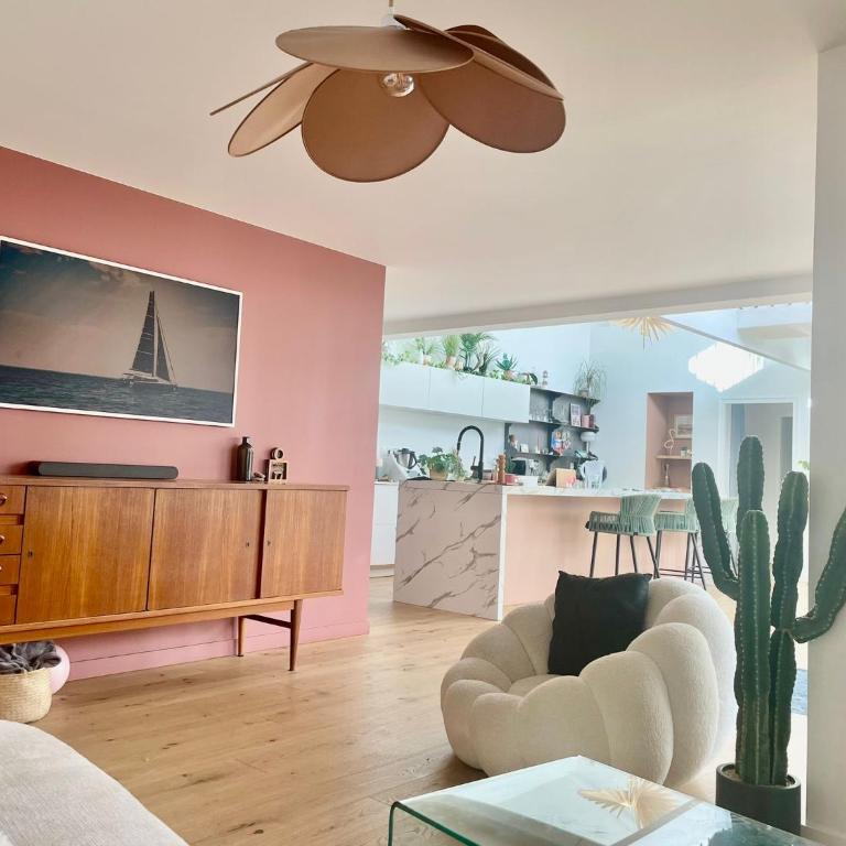 La Petite Cabine, villa 10 pers proche plage et centre - Villa 3 Chambres - 14
