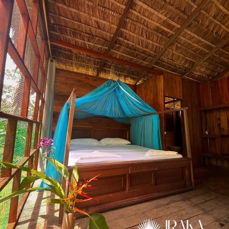 Ecohotel Iraka Cabañas Privadas en Selva y Playa - Casa con 1 dormitorio - 1