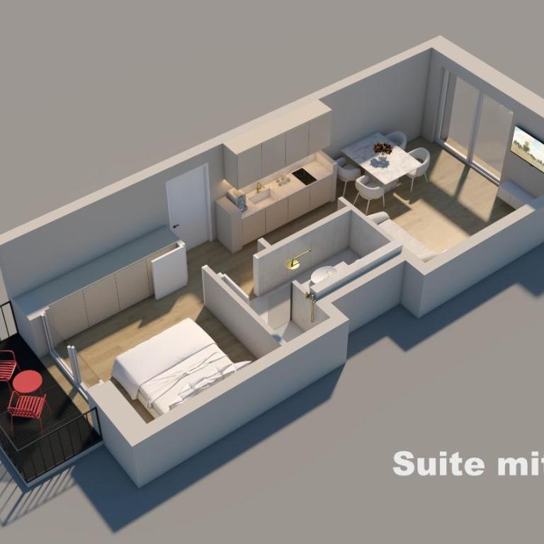 Lindgold Apartments - Suite Apartment with Balcony - 3