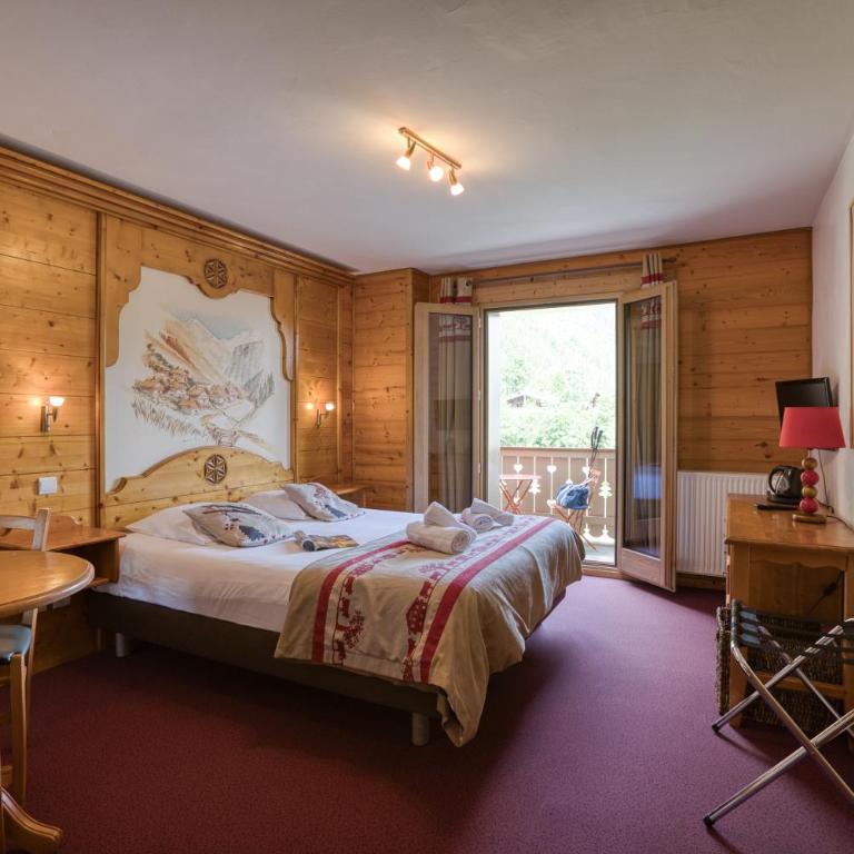 Epicéa Lodge Hôtel et Camping - Chambre Double avec Balcon - 3