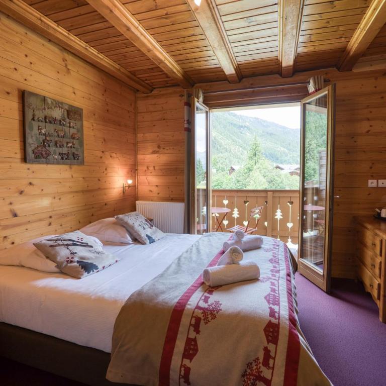 Epicéa Lodge Hôtel et Camping - Chambre Quadruple avec Balcon - 3