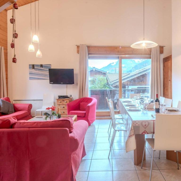 Grand appartement 6 pièces, 9 pers, à 800m centre de Morzine, WiFi, parking - FR-1-754-12 - Chalet - 6