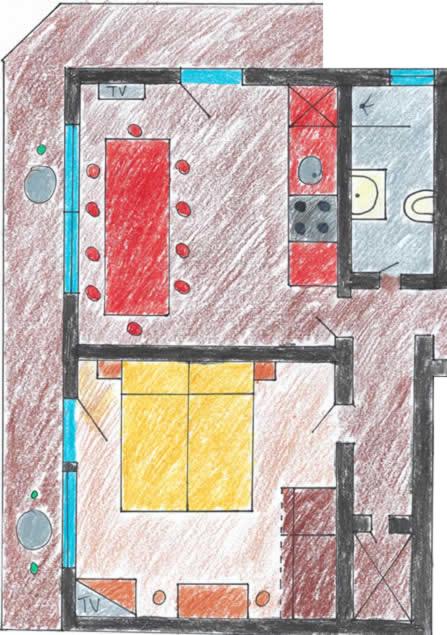 Apart Tuxertal - Apartment mit 1 Schlafzimmer, Balkon und Bergblick - 4