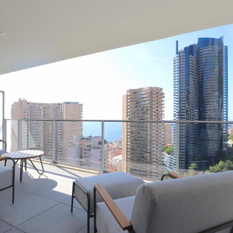 Sun Paradise SeaView&Terrace Parking&Pool - Appartement 1 Chambre avec Balcon et Vue sur Mer - 5