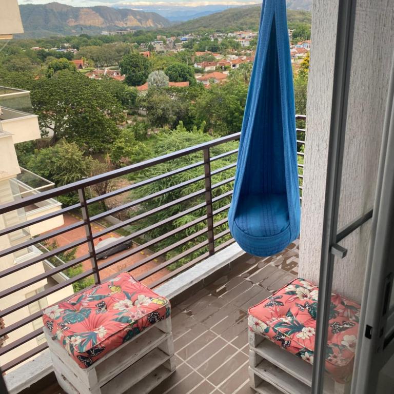 Apartamento Ricaurte 90 m2, 3 habitac, 6 personas, Peñazul La Morada LuisFeryClarita - Apartamento de 3 dormitorios con balcón - 6