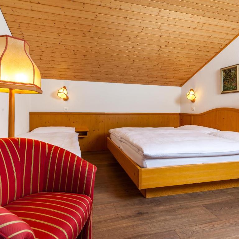 Alpenblick - Dreizimmerzimmer mit Balkon und Blick auf Matterhorn - 3