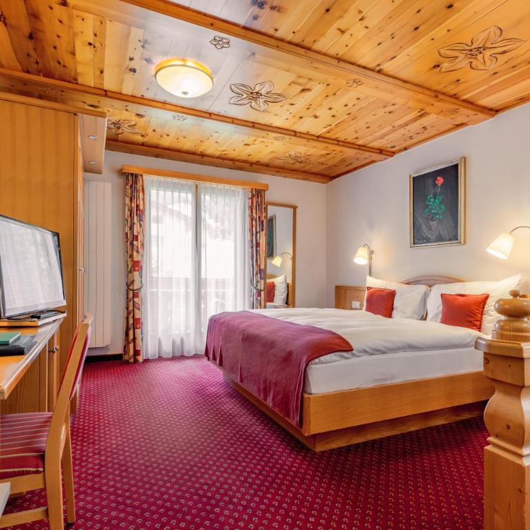 Alpenblick - Deluxe Doppelzimmer mit Balkon und Blick auf Matterhorn - 6