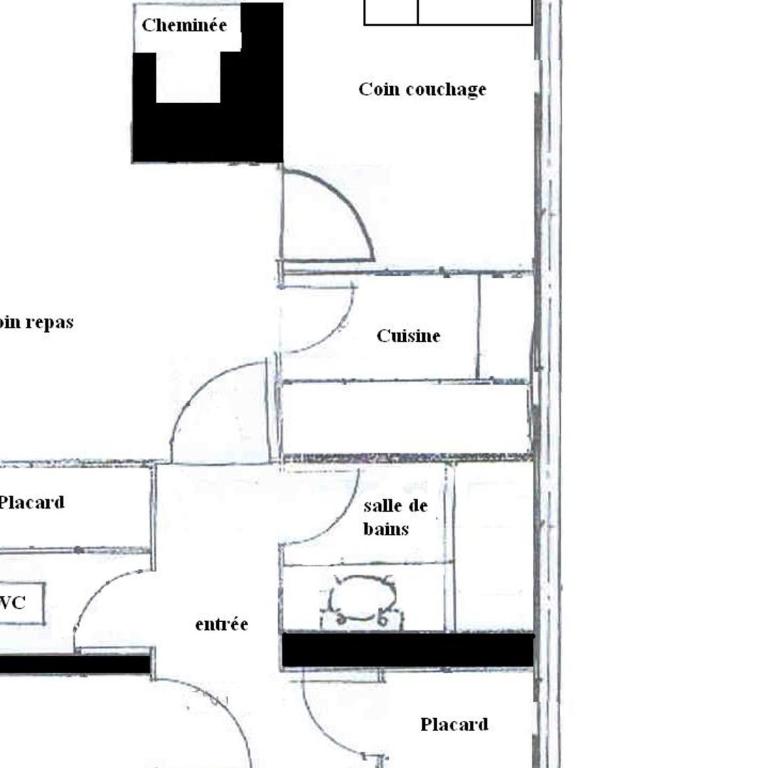 Appartement sud 6 pers au pied des pistes - Apartment mit 1 Schlafzimmer - 8
