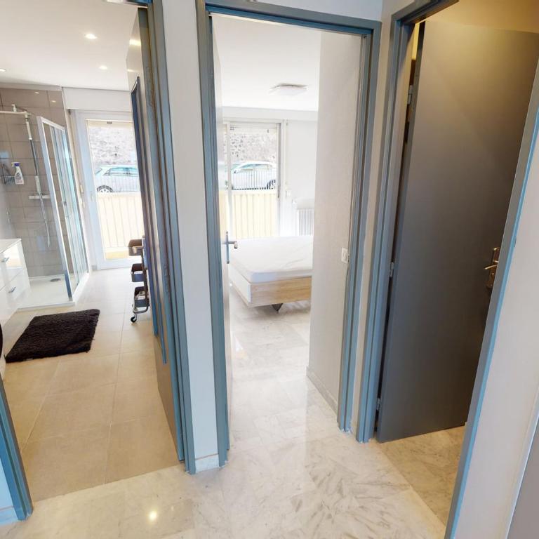 Superbe 2P au 5ème étage avec terrasse face à la mer et parking privé - Menton, Garavan - FR-1-196-293 - Appartement (4 Adultes) - 8