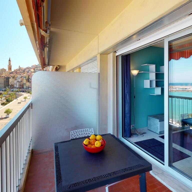 Superbe 2P au 5ème étage avec terrasse face à la mer et parking privé - Menton, Garavan - FR-1-196-293 - Appartement (4 Adultes) - 14
