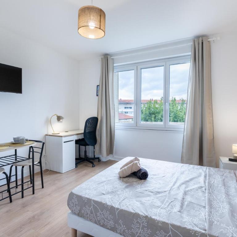 Appartement meublé près du centre Wifi-Parking - Apartment mit 3 Schlafzimmern - 12