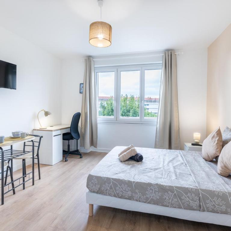 Appartement meublé près du centre Wifi-Parking - Apartment mit 3 Schlafzimmern - 22