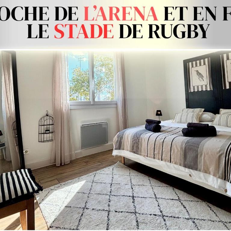 Suite climatisée -Proche Arena & Grands buffets - Appartamento Deluxe con 2 Camere da Letto - 1