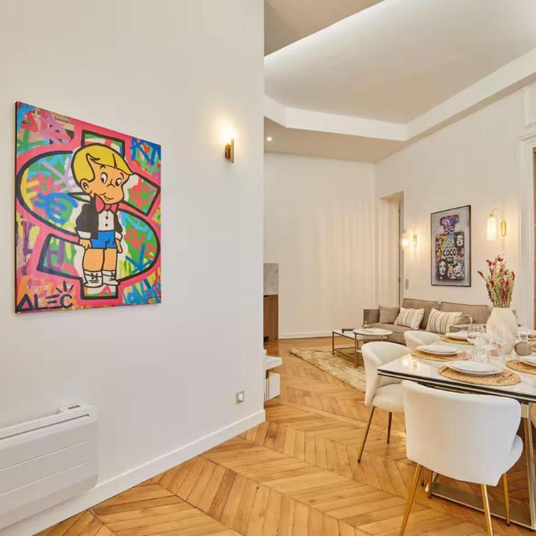 Chic Saint Honoré Luxury Stay with AC - Appartement - 7