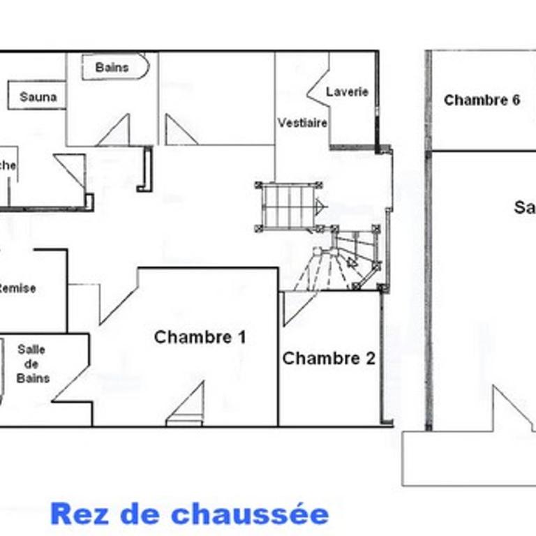 Chalet spacieux Les Saisies, 6 chambres, sauna, 11 pers. - Chalet 3 Chambres - 7