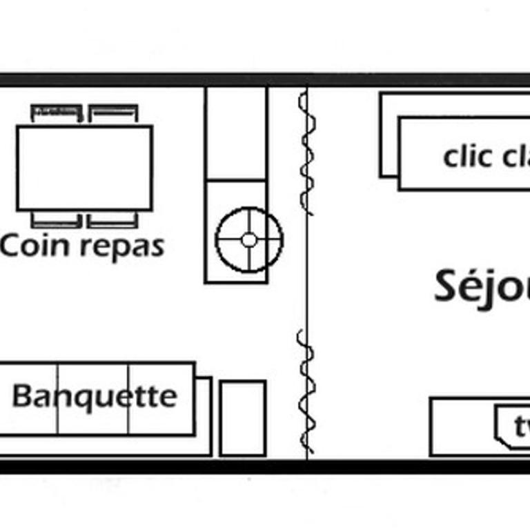 Studio ensoleillé 4 pers. aux Saisies - Studio - 6