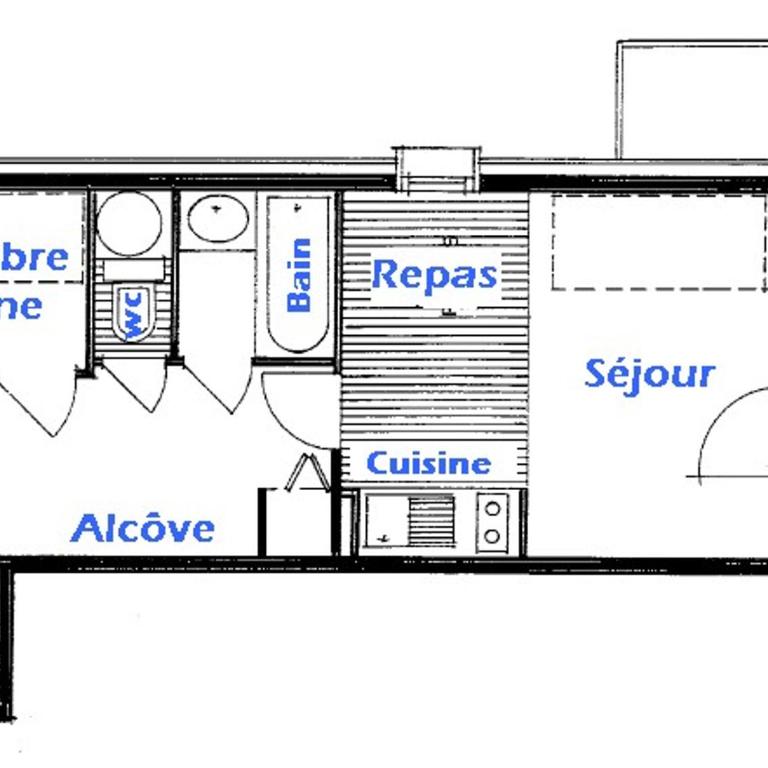 Petit 2 pièces cabine, ensoleillé, 4/5 couchages - FR-1-293-140 - Appartamento (5 Adulti) - 4