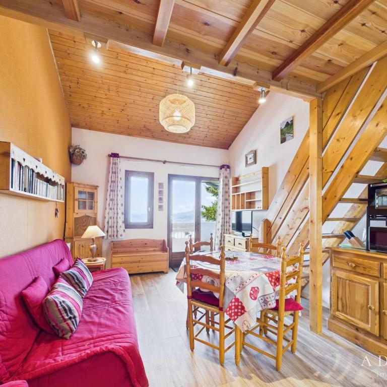Studio Mezzanine Cosy à 100m des Pistes, Balcon Plein Sud, Quartier Calme - FR-1-398-538 - Studio - 3