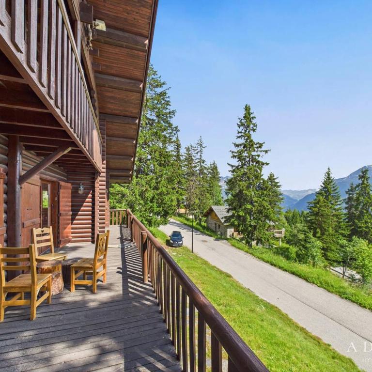 Chalet Savoyard pour 18 pers, proche pistes et commerces, cheminée, balcon, navette gratuite - FR-1-398-582 - Chalet (18 Adultes) - 9