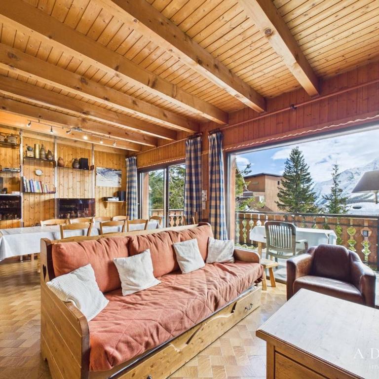 Appartement spacieux, terrasse plein sud, proche pistes et commerces - FR-1-398-508 - Appartement - 1