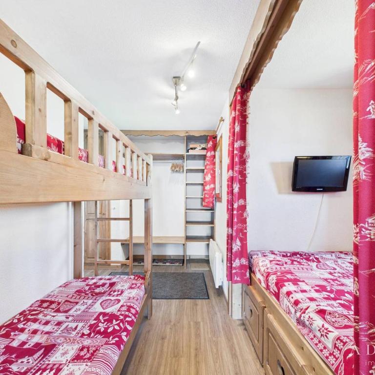 Studio 5 pers au pied des pistes avec balcon, parking inclus - FR-1-398-589 - Studio - 6