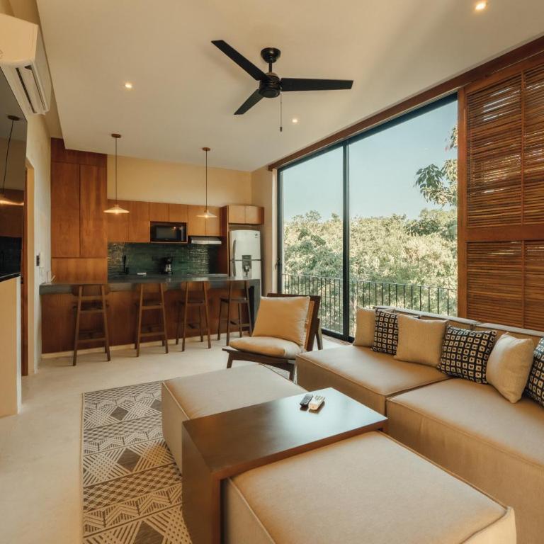 Kinich Nah - 2 BR Penthouse Rooftop and Pool Amazing Jungle View - Apartamento - 3