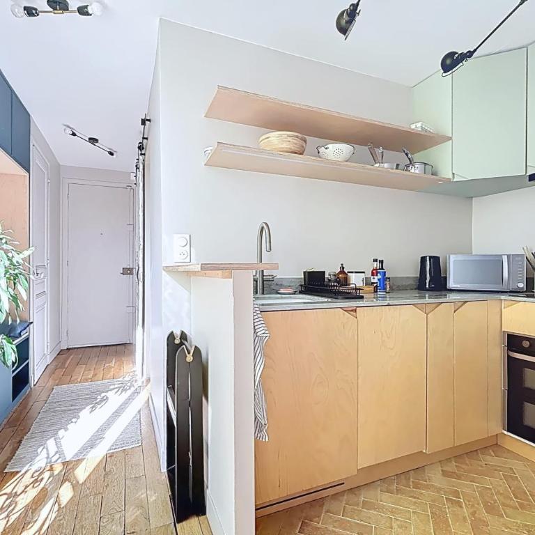 Appartement lumineux Mouzaïa Paris 19e - Appartement - 4