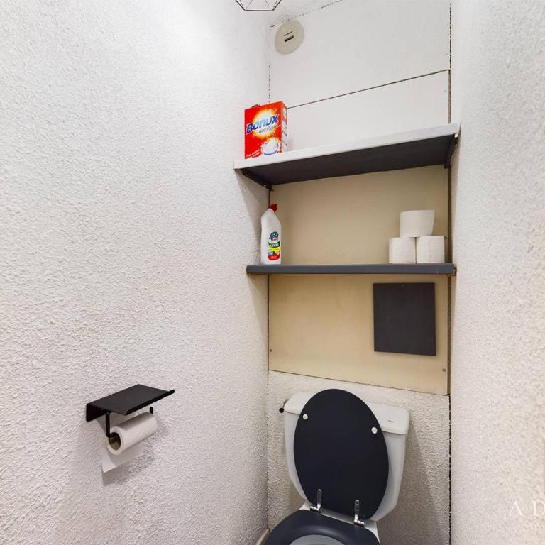 Studio cabine à 80m des pistes avec parking et balcon exposé sud - FR-1-398-643 - Studio - 9