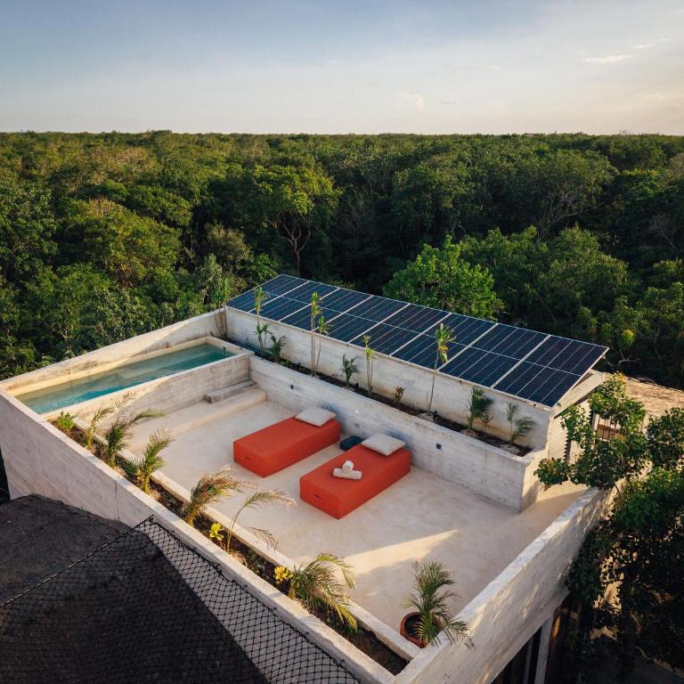 Kinich Nah - 2 BR Penthouse Rooftop and Pool Amazing Jungle View - Apartamento - 16