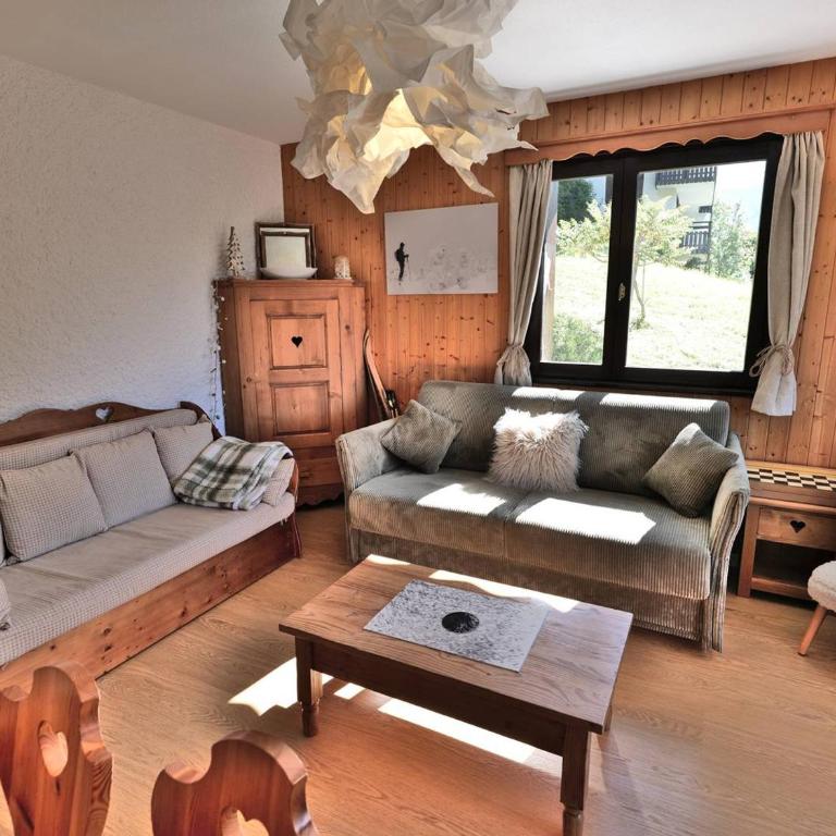 T2 rénové au Grand-Bornand avec balcon, parking et terrasse, 4 pers, proche village - FR-1-458-205 - Apartment - 9