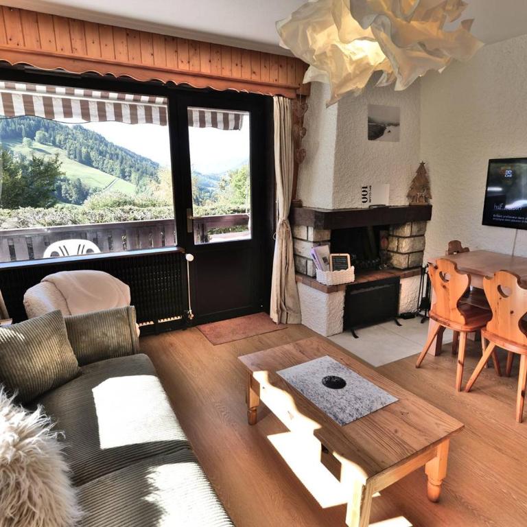 T2 rénové au Grand-Bornand avec balcon, parking et terrasse, 4 pers, proche village - FR-1-458-205 - Apartment - 19