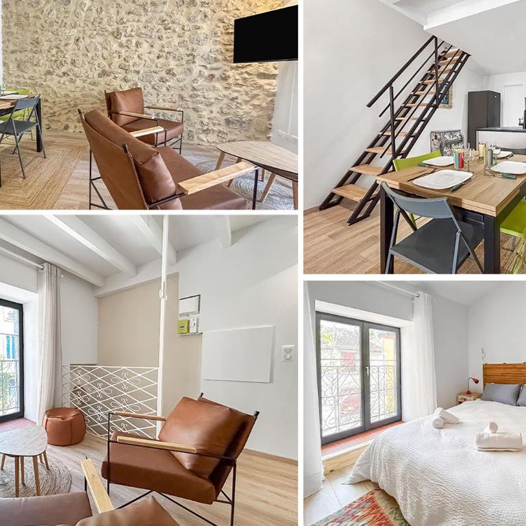 T3 atypique au cœur du village, plages à 10 min - Appartement 2 Chambres - 12