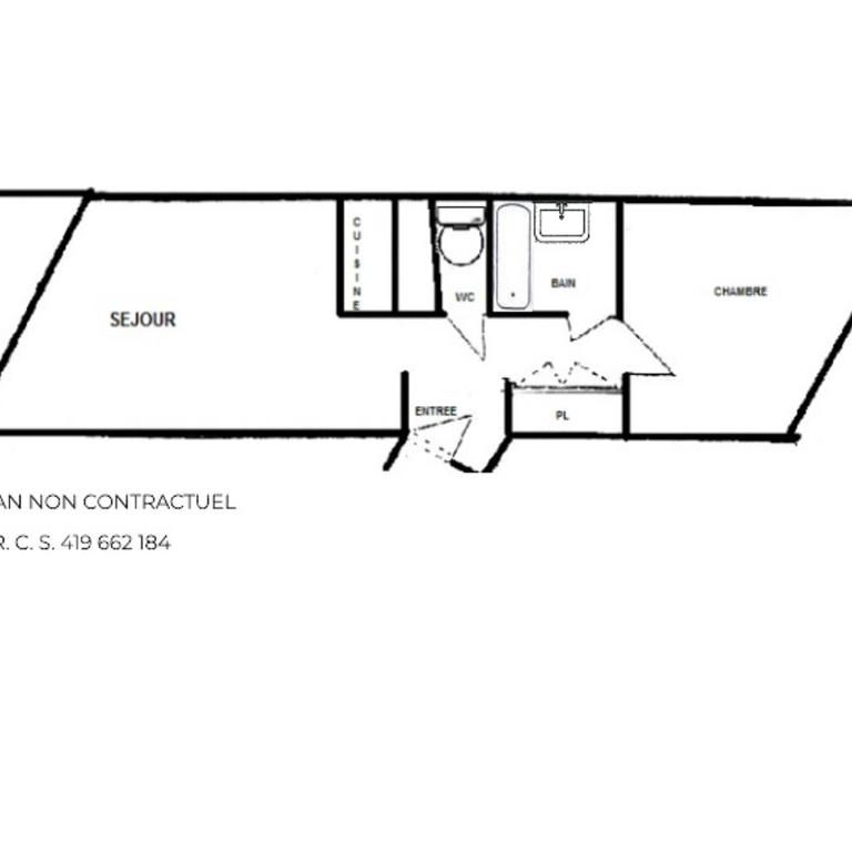 Confortable appartement 4 pers avec balcon Sud - FR-1-452-212 - One-Bedroom Apartment - 17