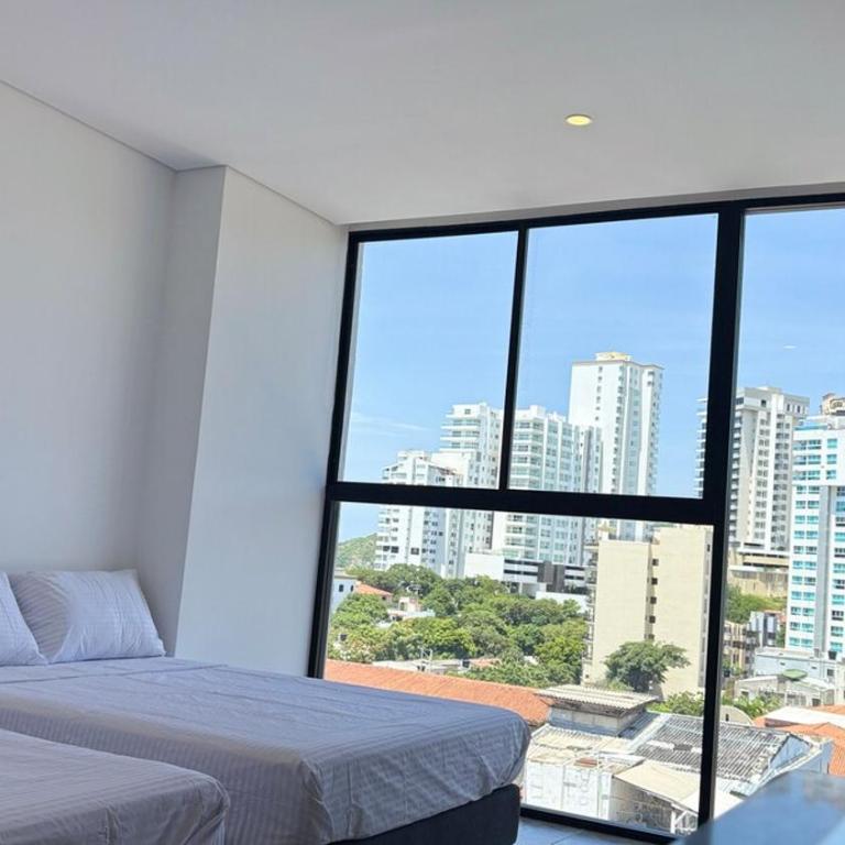 Exclusivo Aparta Suite en el Rodadero Ideal para 4 pax - Two-Bedroom Apartment - 2
