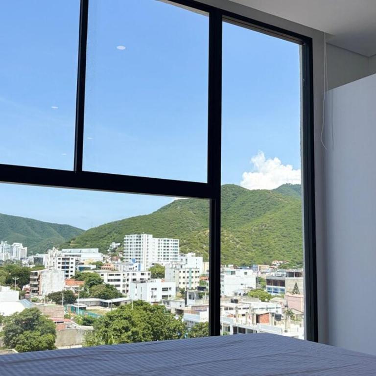 Exclusivo Aparta Suite en el Rodadero Ideal para 4 pax - Two-Bedroom Apartment - 12