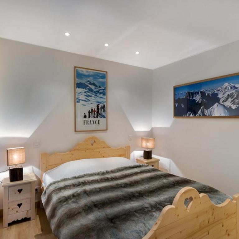 Appartement de charme à Courchevel 1850, 2 pièces + coin montagne - Appartement 1 Chambre - 3