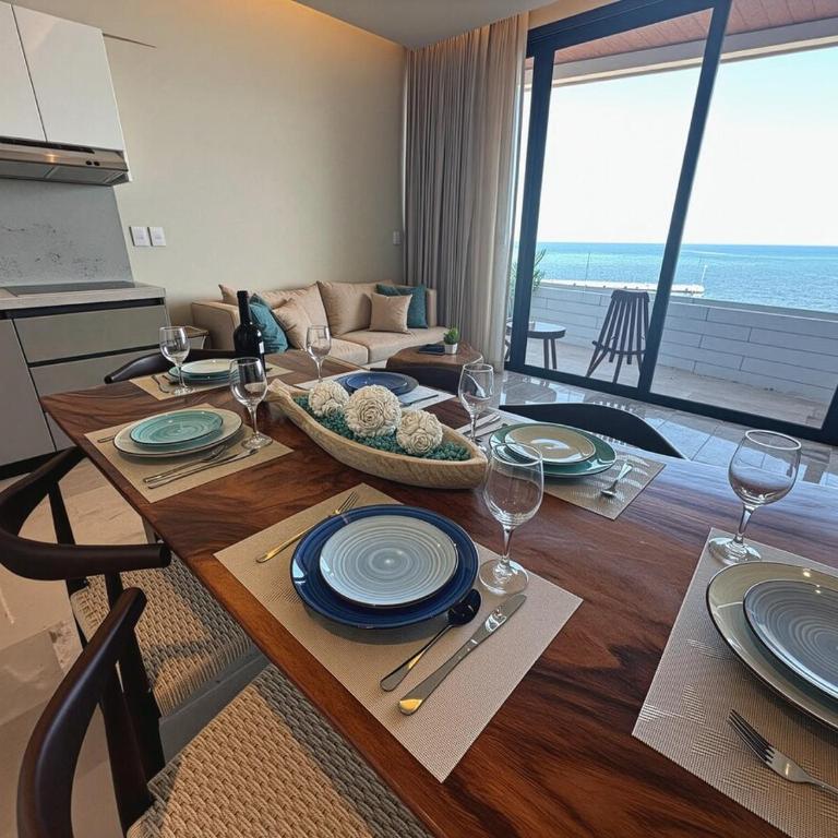 Beachfront 2BR 2BA Condo w Balcony, Ocean Views - Two-Bedroom Apartment with Balcony and Sea View - 18