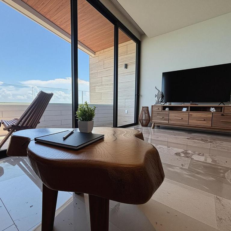 Beachfront 2BR 2BA Condo w Balcony, Ocean Views - Two-Bedroom Apartment with Balcony and Sea View - 26
