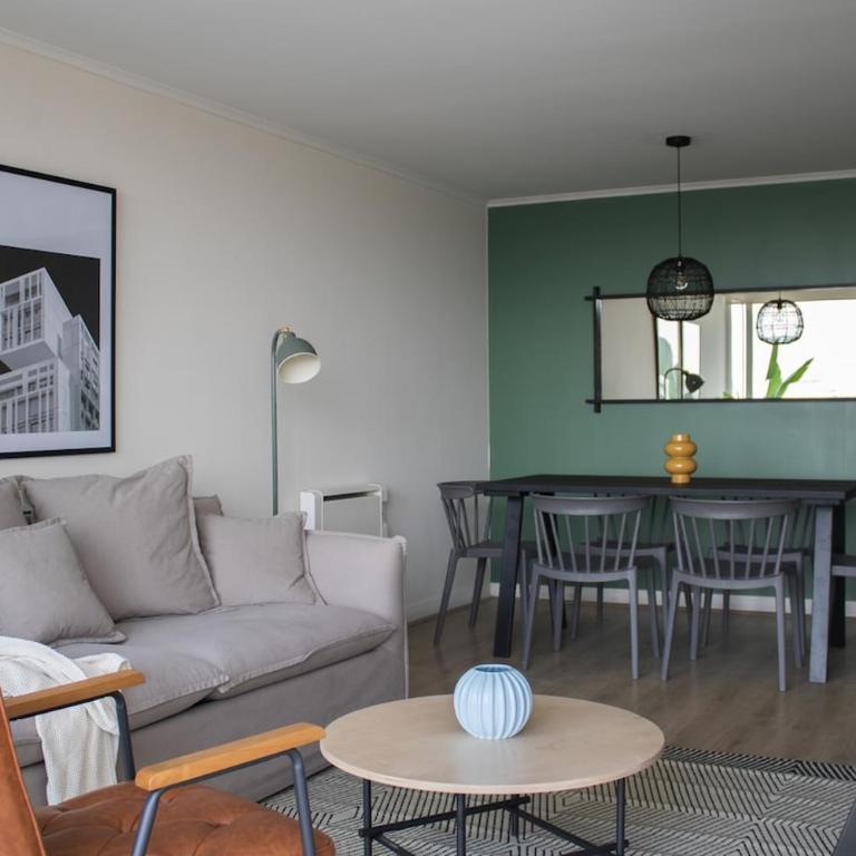 Modern apartment near the Subway and Plaza Egaña Mall - Apartamento Deluxe de 2 dormitorios con balcón - 17