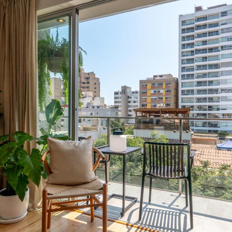 Porta Mar - 5 min to Larcomar & Kennedy Park - Apartamento de 2 dormitorios con balcón - 26