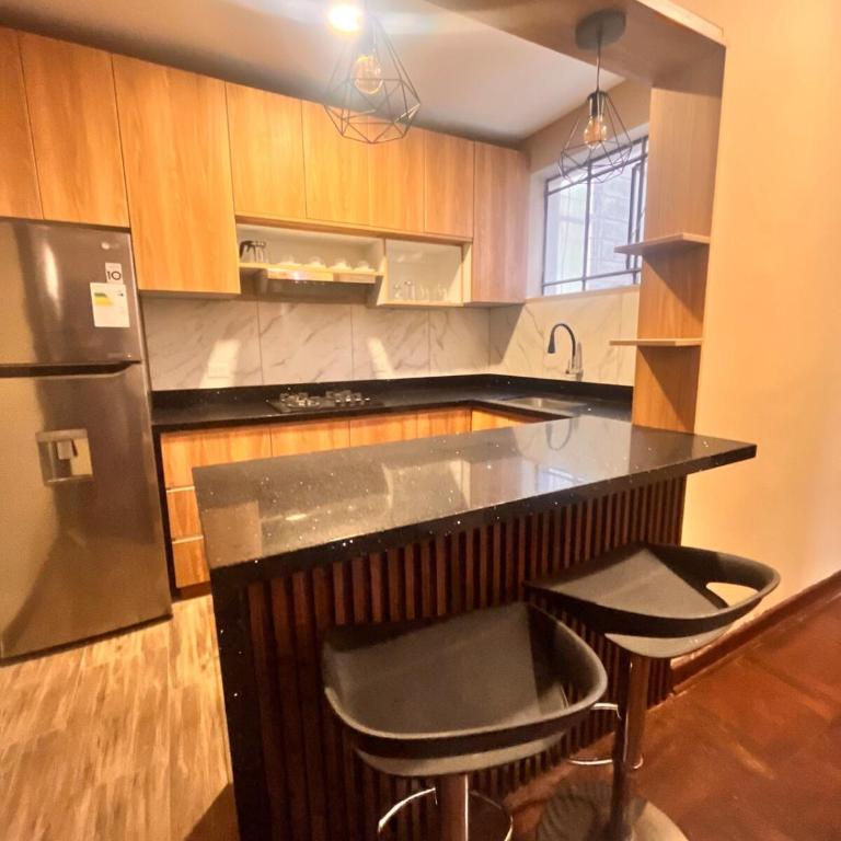 Céntrico Dpto Puca Lima a 2 cuadras de Hospital Rebagliati y Real Plaza Salaverry - Two-Bedroom Apartment with Garden View - 20