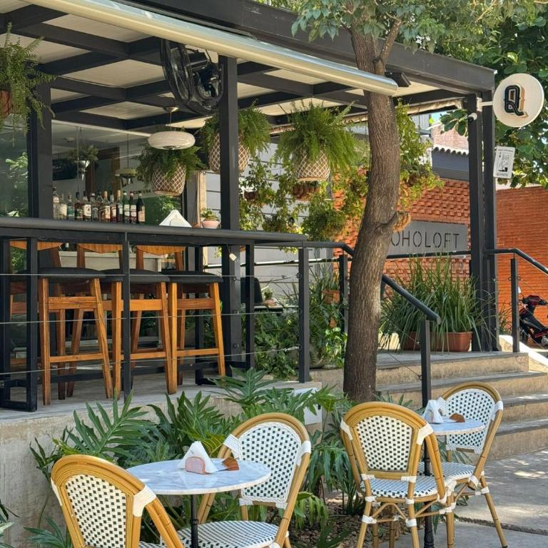 Studio apartment with balcony in the heart of Asunción - Apartamento de 1 dormitorio - 5