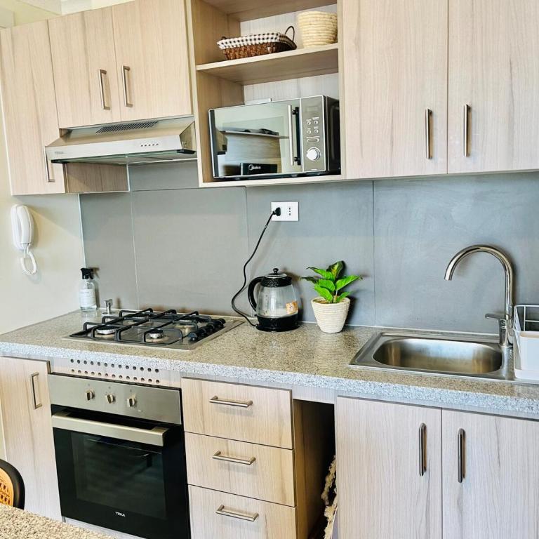 Departamento 2D 2B en Serena a minutos de la playa - Three-Bedroom Apartment - 5