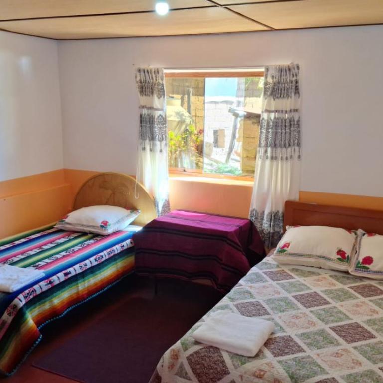 AMANTANI LODGE LoveLand - Triple Room with Private Bathroom - 6