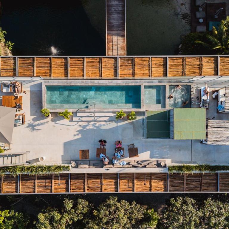 Classy 2BR on Private Cenote Big Gym Roof Pool - Two-Bedroom Apartment - 7