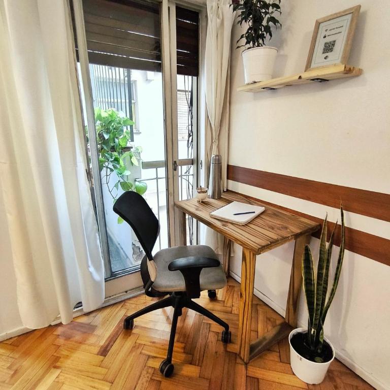 Departamento en Recoleta cerca de todo, ideal 4 personas - Apartamento familiar de 1 dormitorio - 2